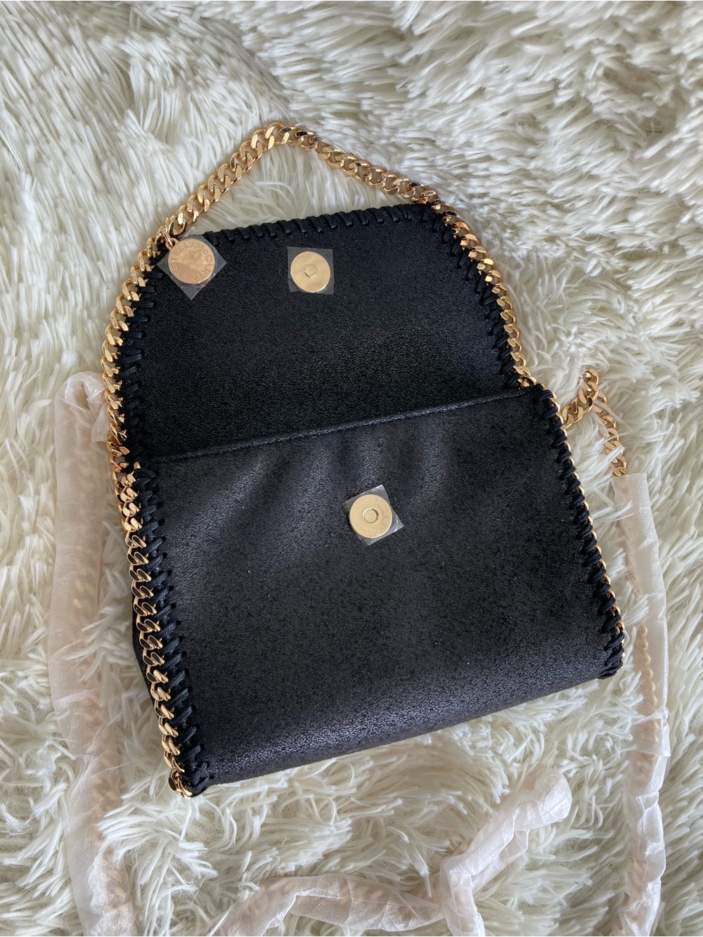 Stella McCartney Falabella Box Leather Crossbody Bag - Picture 3 of 6